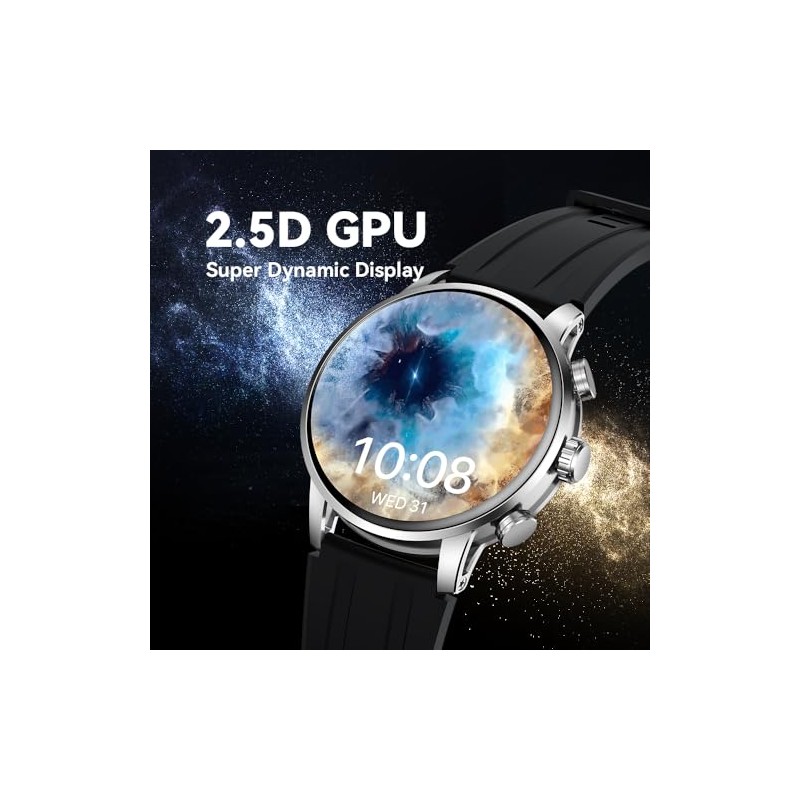 Kieslect Smartwatch Reloj Inteligente Reloj de Llamadas Bluetooth 70 Modos