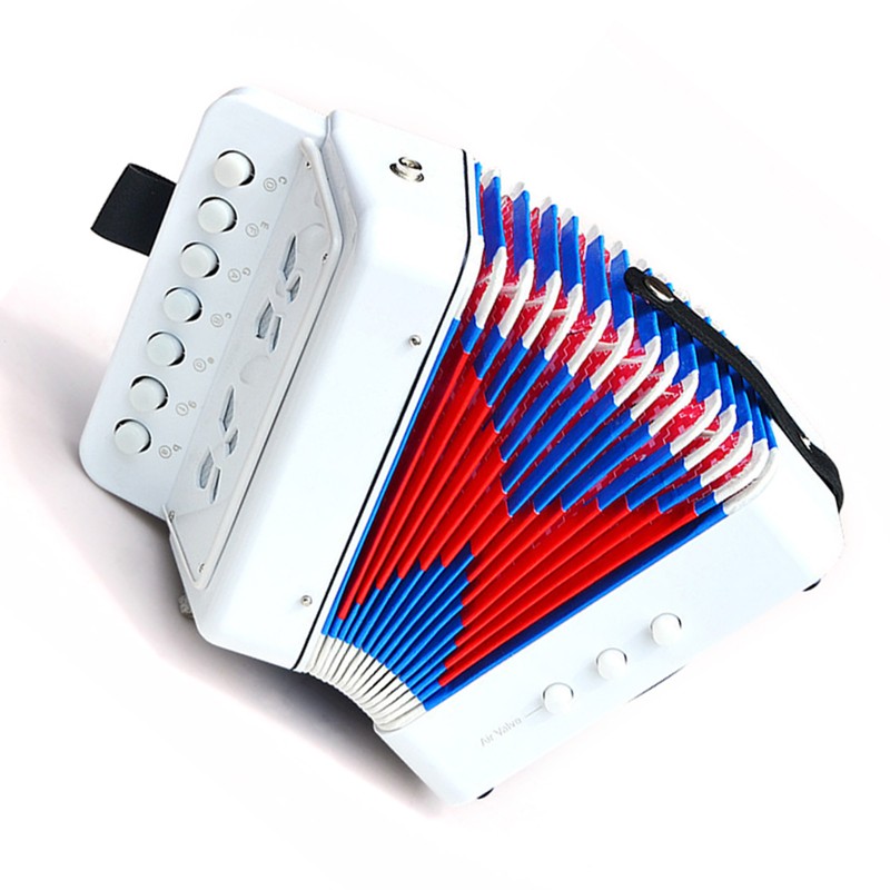 Accordion Toy Children Accordion Musical Instrument 2 Bass 7 Keys