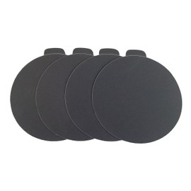 Starcke Premium 5 Inch PSA Sanding Discs - Black Silicon Carbide Self Adhesive Sticky Back - for Stone, Metal, Auto Body Repair, Paint, and Plastics (50, 320 Grit)