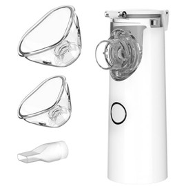 Vetmor Portable Mesh Nebulizer - Ideal for Adults and Kids on-The-go, Travel and Home Use with Handheld Design, Effective for Respiratory Concerns