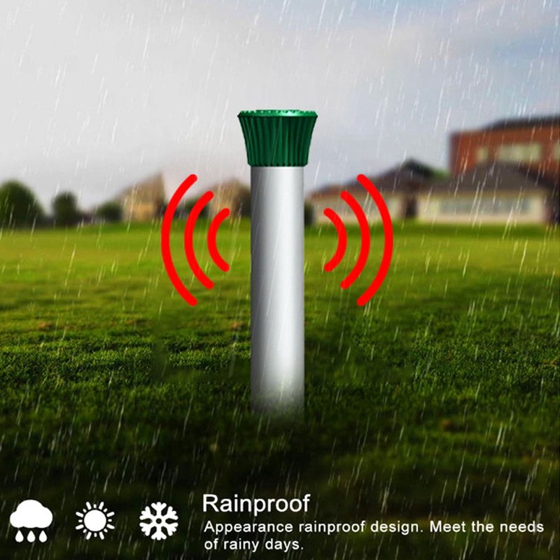Outdoor Lawn Ultrasonic Animal Repellent Garden Ultrasonic Pest Snake Mosquito