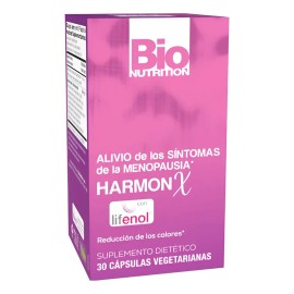 Harmonx W Lifenol Para Menopausia Bio Nutrition Sin Sabor