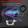 eTzone LED Forklift Safety Light Red 2 Pack, Straight Line