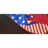 Unbranded 4th of July American Flag Patriotic Reversible Bandana S/M