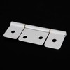 Tsnamay 6Pcs 3.5Inch Flag Three Leaf Satin Hinge Bi-Fold &