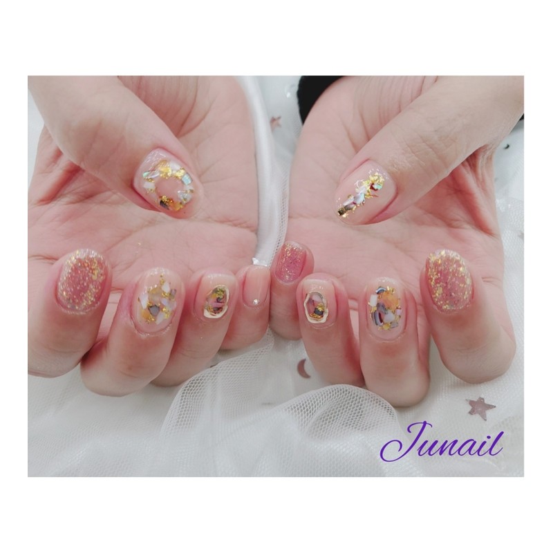  Autumn handmade nail tips ✨ - Short C curve