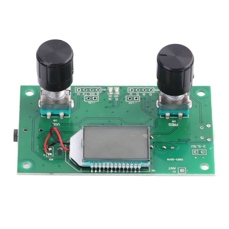 Digital Radio Receiver Module Stereo Wireless FM Modules with LCD