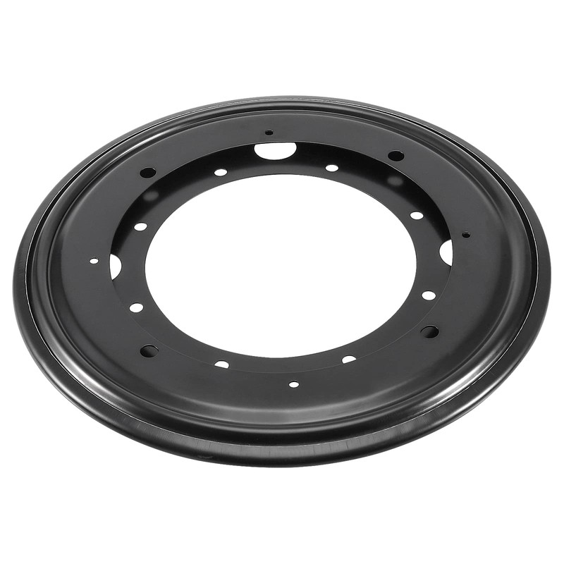 SEHOI 4 Pack 9 Inch Black Lazy Susan Hardware, 360°Rotating