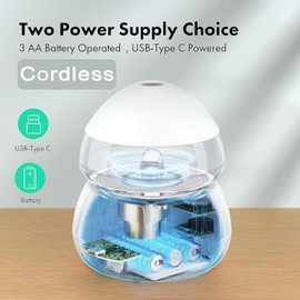 Beadact Electric Bead Spinner with 4620 PCS Clay Beads, Battery-Powered Clay Bead Spinner Kit for Bracelets Necklace Jewelry Making