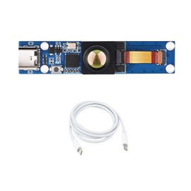 Waveshare Long-Wave IR Thermal Imaging Camera Module, 80×62 Pixels, 45°FOV, Available with Type-C Port