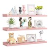 RYOFOBETTO 22 inches Long Floating Shelves, Bathroom Decor Shelves Over