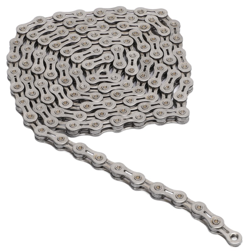 WAKE Bicycle 9 Speed Electroplated Silver Chain Mountain Road Bike