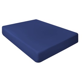 NIYS Luxury Bedding Finest 100% Egyptian Cotton 10"/25CM Fitted Sheets (Super King, Navy)