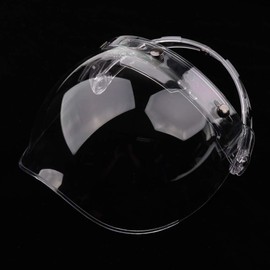 Bonanza Biltwell Compatible Motorcycle Helmet Bubble Flip-Up Windshield Visor with 3-Snap, Available in 7 Colors - 3