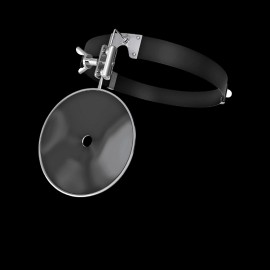 Volaris Reusable Economy Grade by XPRS Medical Frankel Leather Head Band and Head Mirror (3.75", Boilable, 1/2" Aperture)