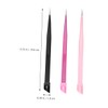 Healvian 3pcs Double End Nipper Tweezers Versatile Craft Tools for