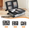 8 Set Compression Packing Cubes for Travel Suitcase Organizer Travel