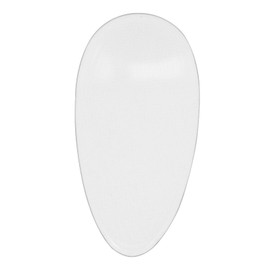 WOONEKY Ergonomic Glass Foot File Pumice Foot Callus Remover Scrub for Raw Edge Heel Dead Skin