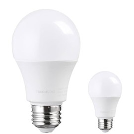 Jeagop 12W LED Light Bulbs with Stepless Dimmable, 4 Colour Temperatures 2700K-6500K, Low Voltage Bulb for E26 Base