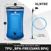 BBAIYULE® Hydration Bladder 2L BPA-Free Hydration System for Backpack with