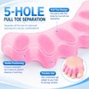 Soft Toe Separators for Women, 2 Pack for Pedicure and