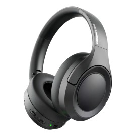 Audfonos Inalmbricos Diadema Bluetooth Plegable Con Cancelacin Activa Del Ruido,FocoMyLord L50 Anc Auriculares 80h Playtime Con Gamer Micrfono        