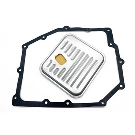 Mteycei A606 Automatic Transmission Filter Oil Pan Gasket Kit Compatible with Chrysler 99-04 300M 93-04 Concorde 93-07 Intrepid 94-01 LHS 94-96 New Yorker 01-02 Prowler Replaces 4626449 4567070