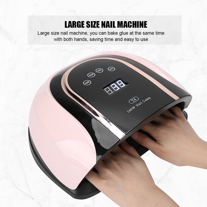 160W LED Nail Light Fast Dry Nail Gel Curing Light