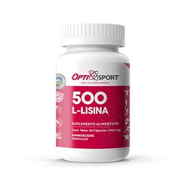 L-Lisina 500 con 90 caps.