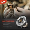 A-Premium Engine Coolant Thermostat with O-ring Compatible with Kia Optima
