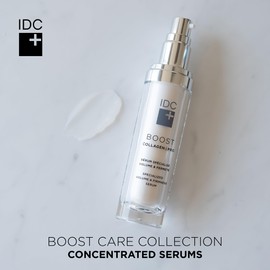 IDC Dermo Boost Collagen Pro Anti Aging Serum - 1 fl oz - Eyes, Face And Neck Firming Serum For All Skin Types - Lightweight Facial Serum With Hyaluronic Acid And 17% Pro Collagen Complex Boosters