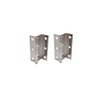 QCAA Three Fold Shutter Hinge, Half Surface for Shutter, Cabinet,