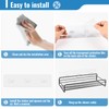 EILKBLA 15 Pack Shower Caddy Adhesive Replacement, Shower Adhesive Strips
