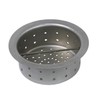 Stainless Steel Floor Drain Strainer, 6 Inch Round x 2 Inch Tall for Commercial drains