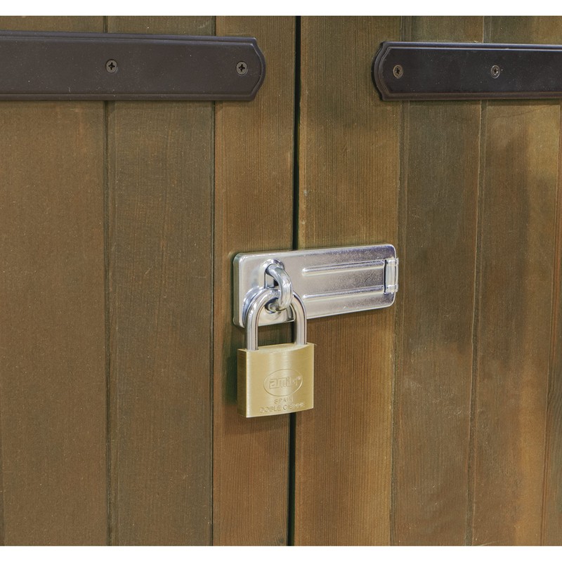 amig - Mod.1 Steel and Zinc Plated Padlock Holder/118.5x45mm/Heavy Duty