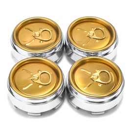 RhinoTuning Set of 4 Wheel Hub Caps for XXR Hub Caps OD 66.5 mm ID 62 mm, Chrome Wheel Hub Cover Suitable for 17 Inch CE28n 17 Inch G-Force ZE40 TE37 18 Inch F150 RPF1 XXR 530 557 Wheel, Rim Caps