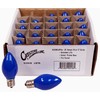 Box of 25 Light Bulbs -C7, Steady Burning - Opaque