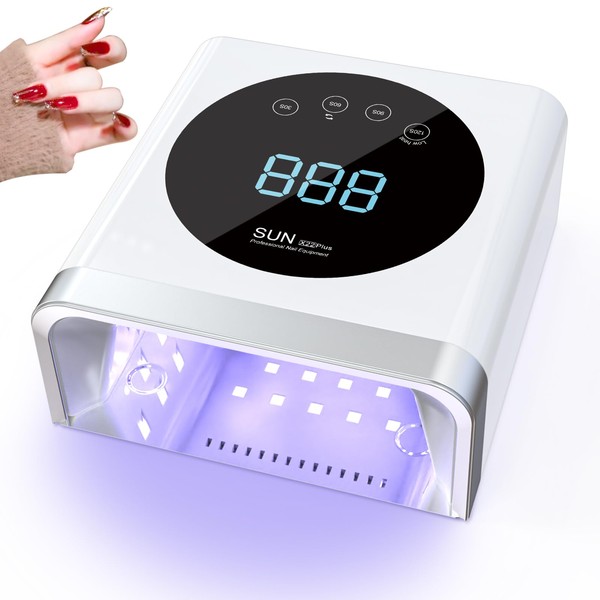 Nailgirls LED UV Lamp Nails, 150 W Nail Dryer, 30/60/90/120s