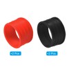 PATIKIL Badminton Racket Handle Grip Ring, 4 Pack Racquet Fix