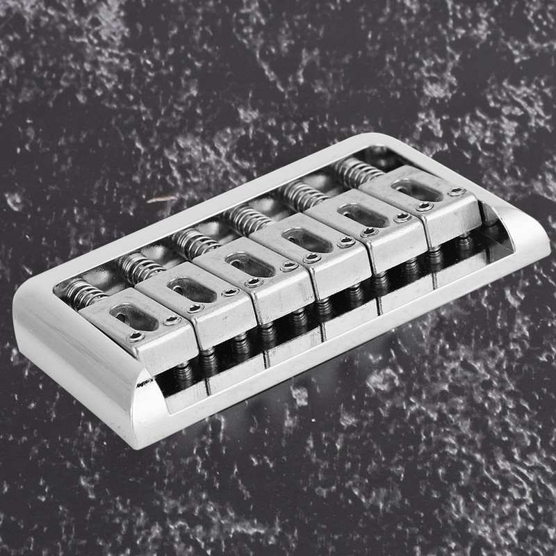 Professional Metal Six string Bridge for 6 string Electric Guitar