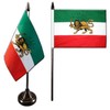 Table/Desk Flag Iran Shah Flag FRITZE® + Free Sticker