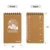 Waterproof Notebook Stone Paper Notebook 3x5 Pocket Notebook Waterproof Notepad
