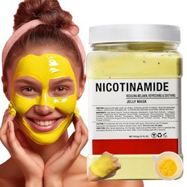 Mascarilla facial en polvo Vajacial Hydro Jelly, mascarilla facial en gelatina para uso profesional, mascarilla facial en gelatina para adolescentes