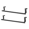 DAIYEE 36cm Stainless Steel Over Door Towel Rack Bar Holders