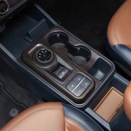 autotrim000 Oak Grain For Ford Maverick 2022-2024 Central Control Gear Shift Panel Cover 1PC