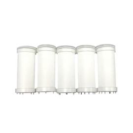 Replacement Filter for FYTSDIK Shower Head, Set of 5, Interchangeable and Removable Filter, Adsorptions Water Sediment Cartridge, PP Cotton Filter for Hand Shower