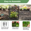 10 Pack Plant Protector from Animals, 13.5" Dia x 14"