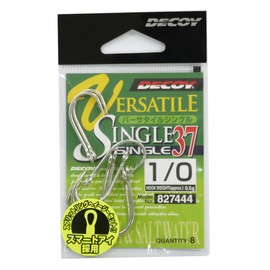 KATSUICHI Vertical Single Hook Single37 #1/0 Fishing Hook