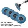 Comphic Pack of 40 2 Roll Lock Flap Discs with