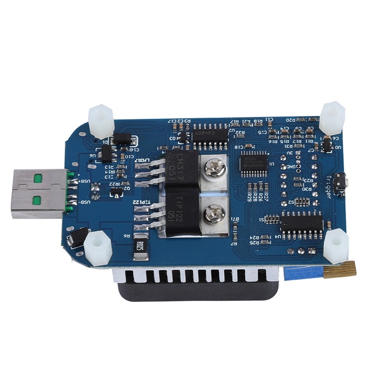 USB Electronic Load Resistor Voltage Flow Meter Discharge Battery Tester